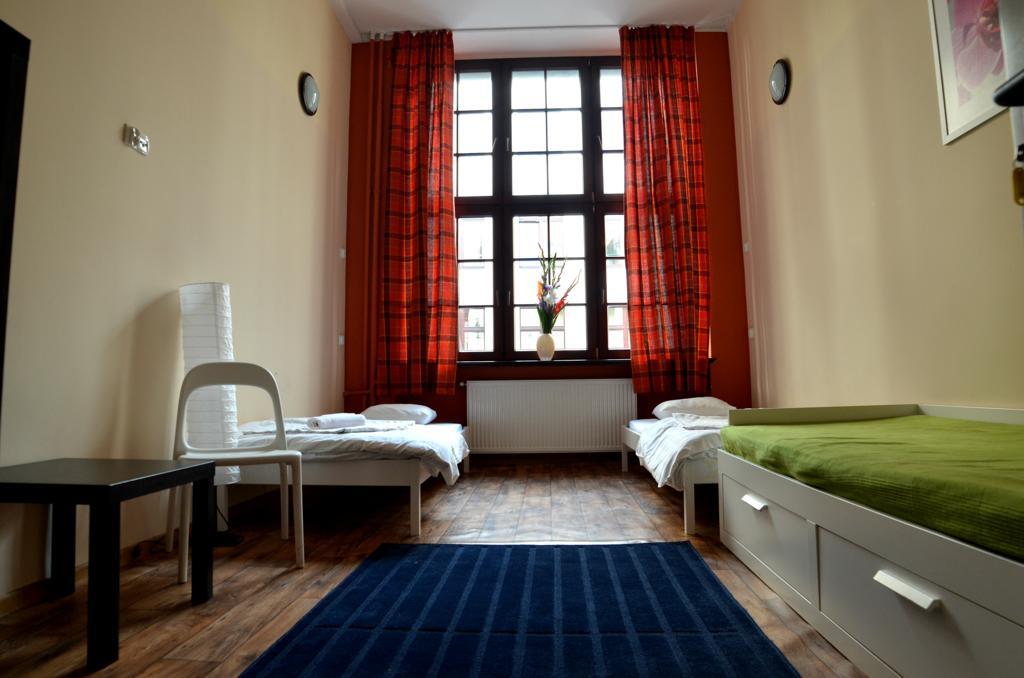 The One Hostel Wrocław Rom bilde